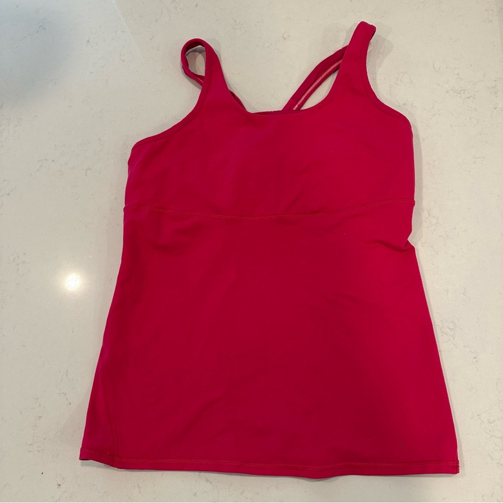 Lululemon Hot Pink Tank Top